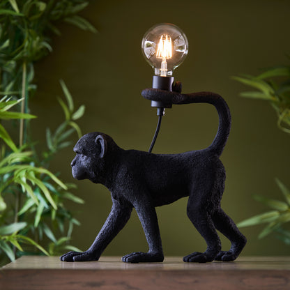 Capuchin 1 Table Lamp Black – Black