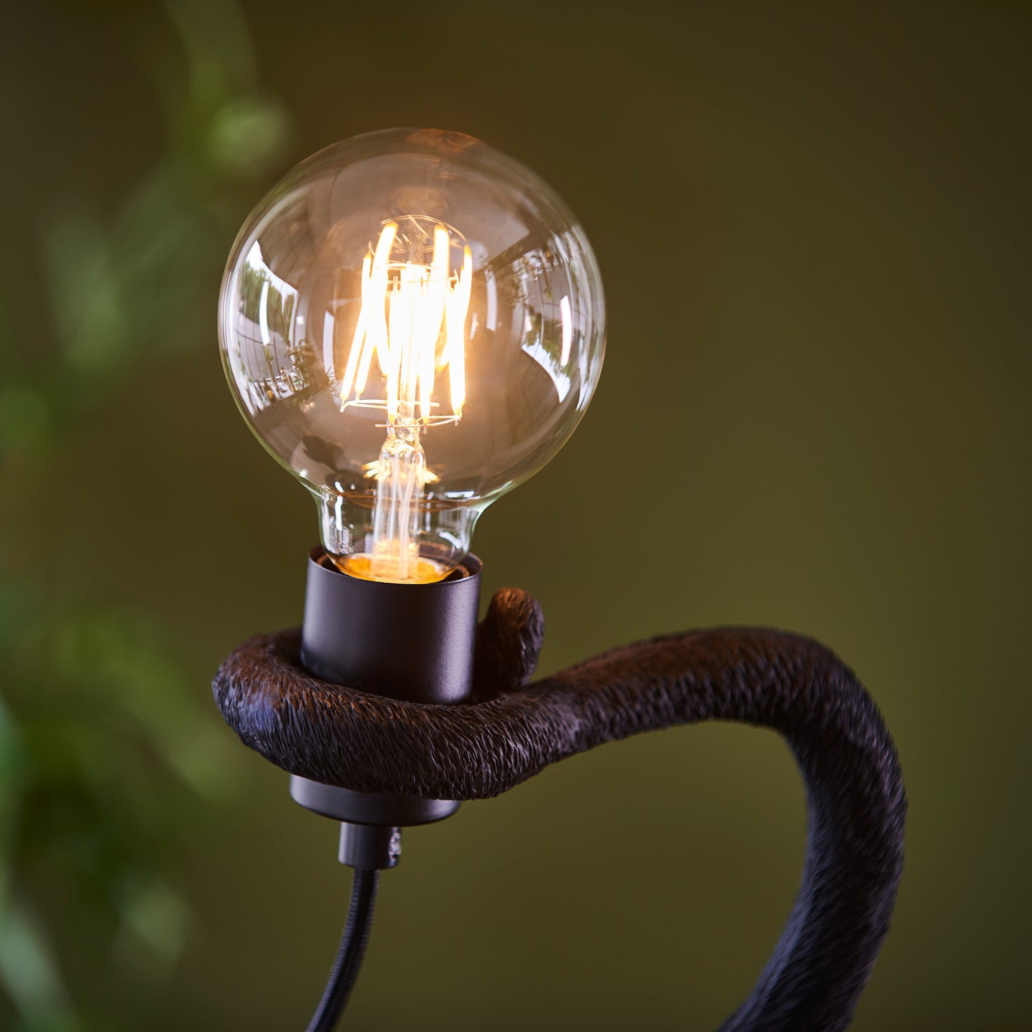 Capuchin 1 Table Lamp Black – Black