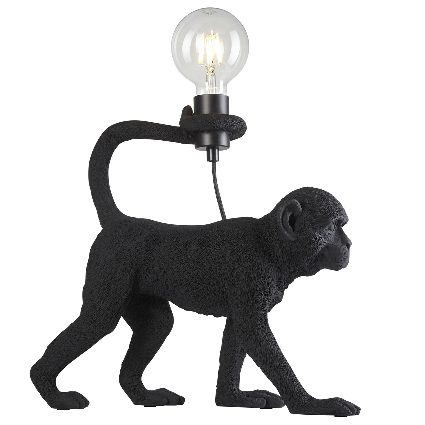 Capuchin 1 Table Lamp Black – Black