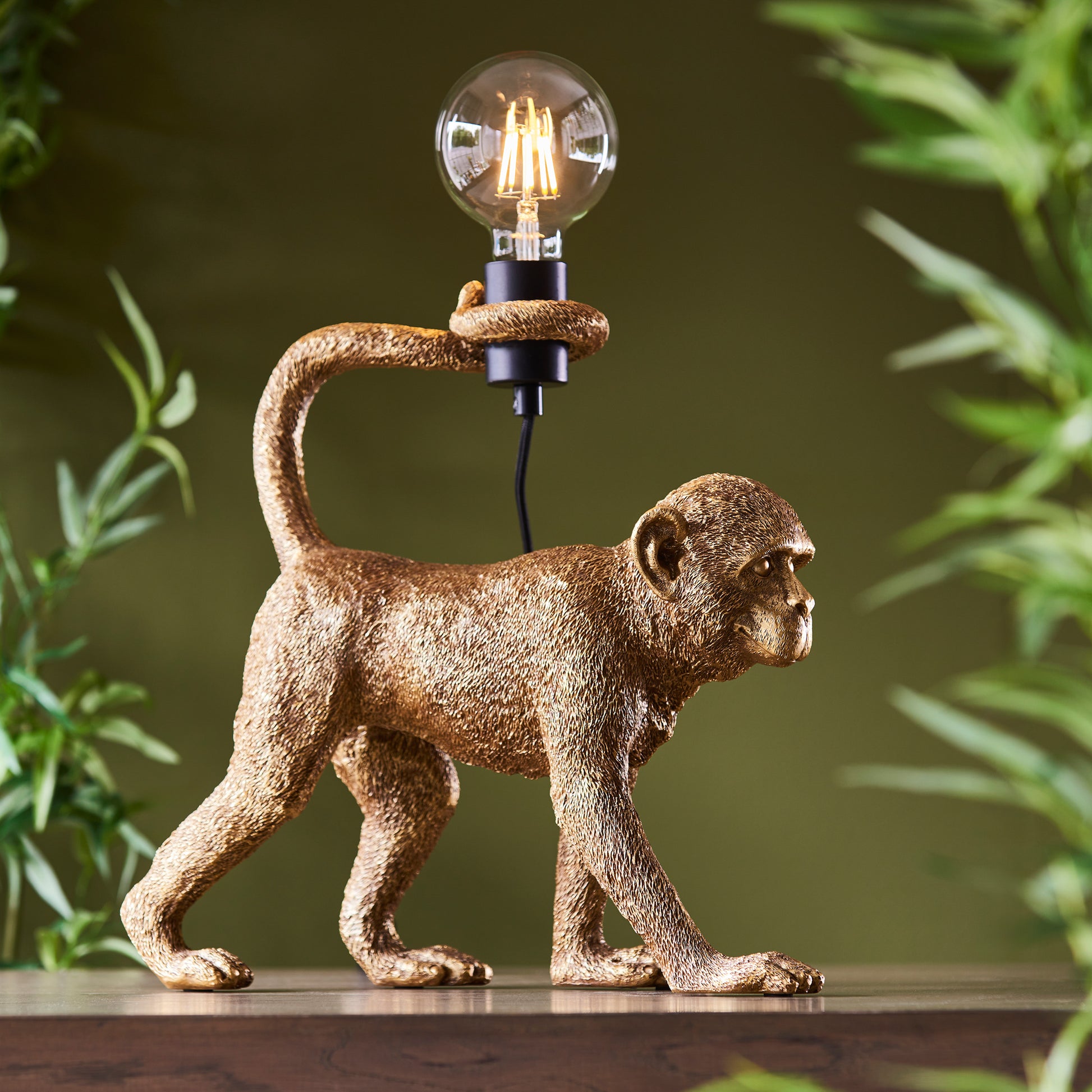 Capuchin 1 Table Lamp Gold – Gold