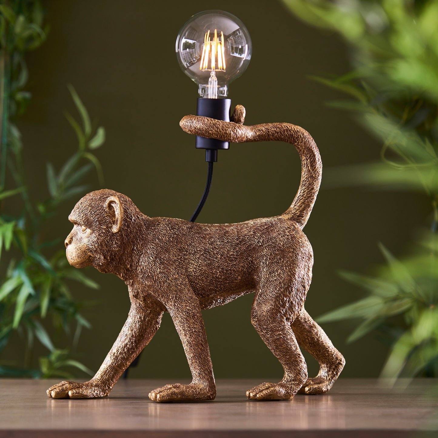 Capuchin 1 Table Lamp Gold – Gold