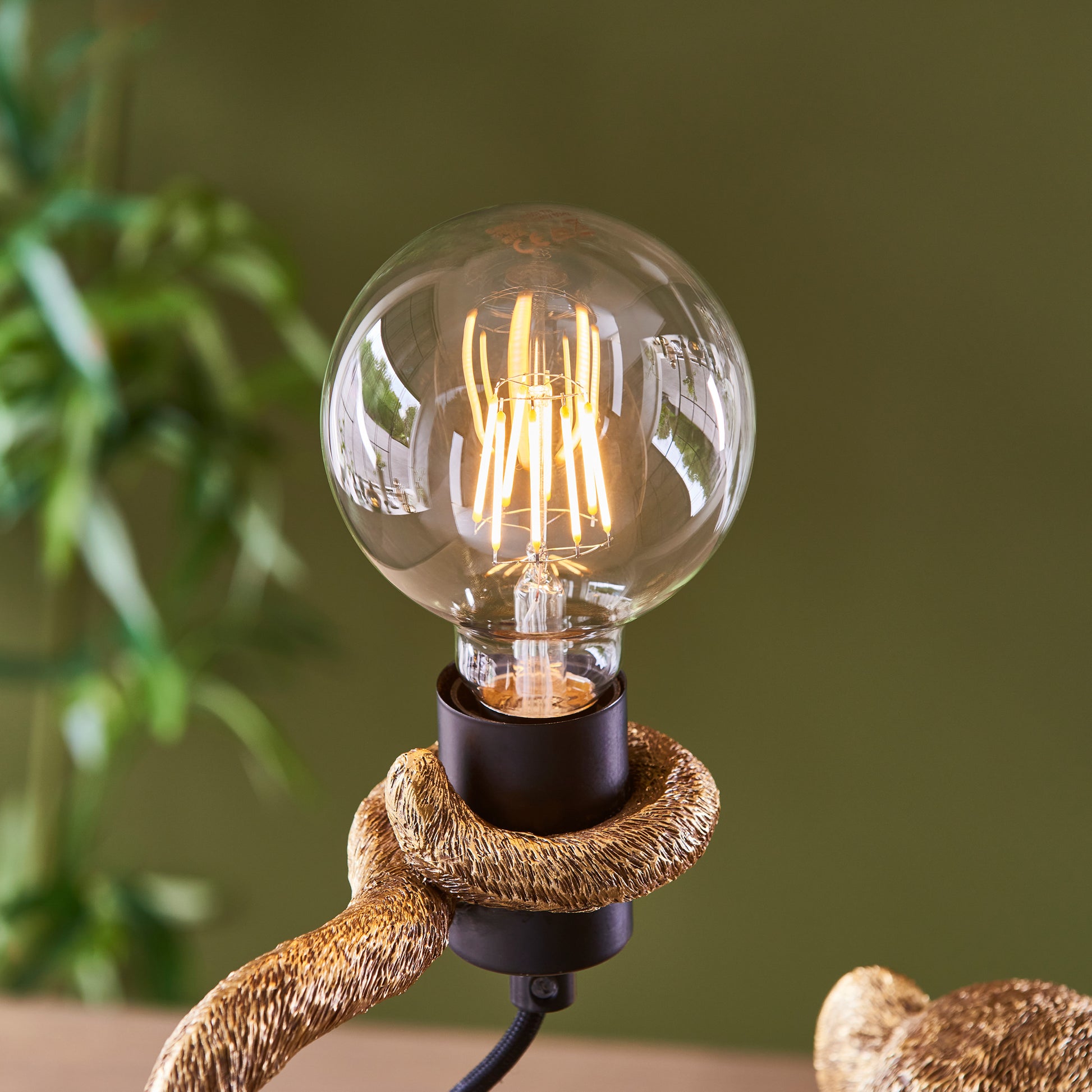 Capuchin 1 Table Lamp Gold – Gold