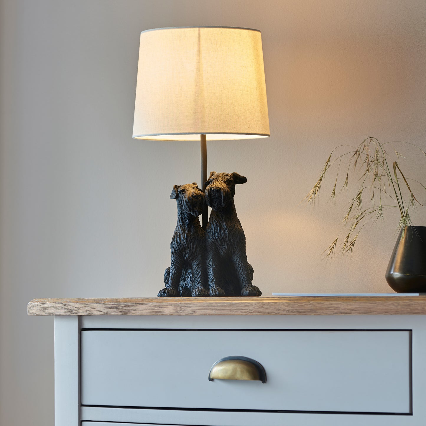 Schnauzer 1 Table Lamp Black – Black
