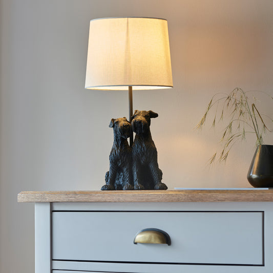 Schnauzer 1 Table Lamp Black – Black