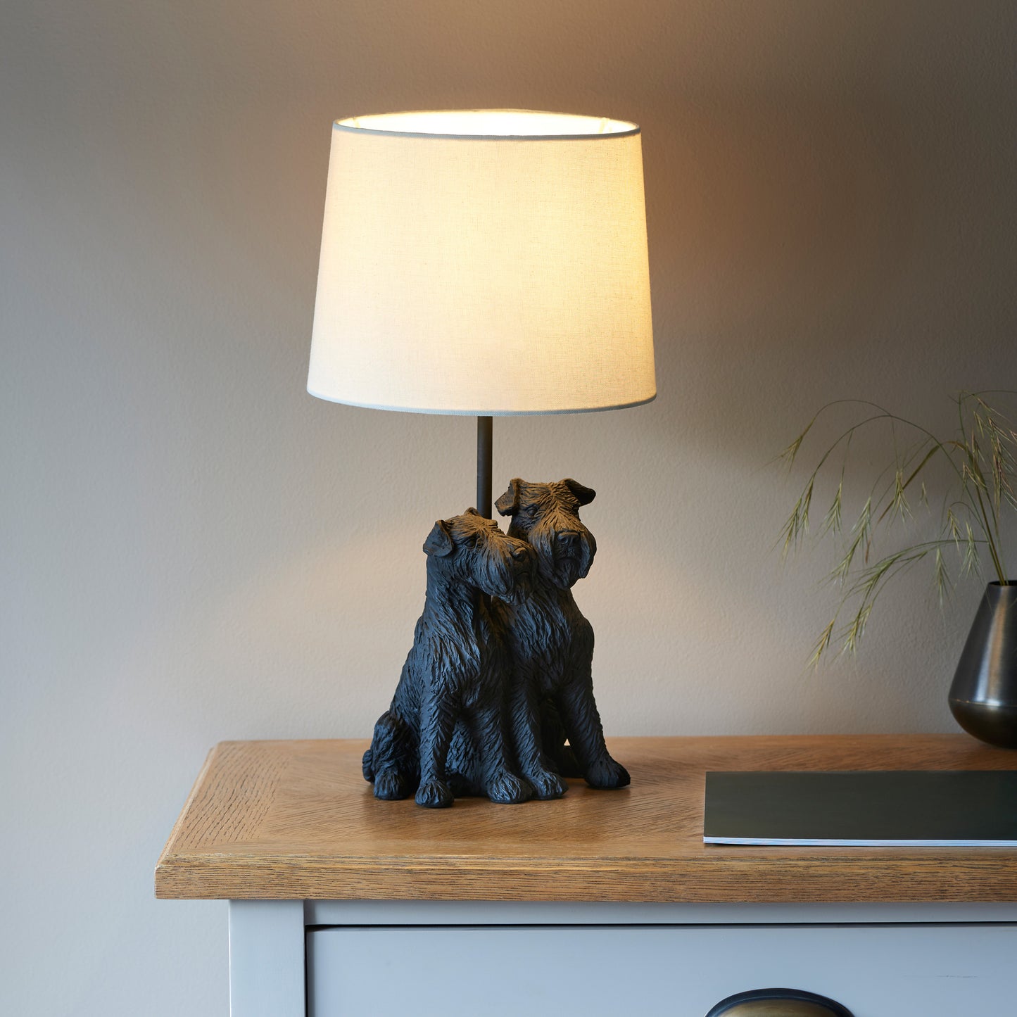 Schnauzer 1 Table Lamp Black – Black