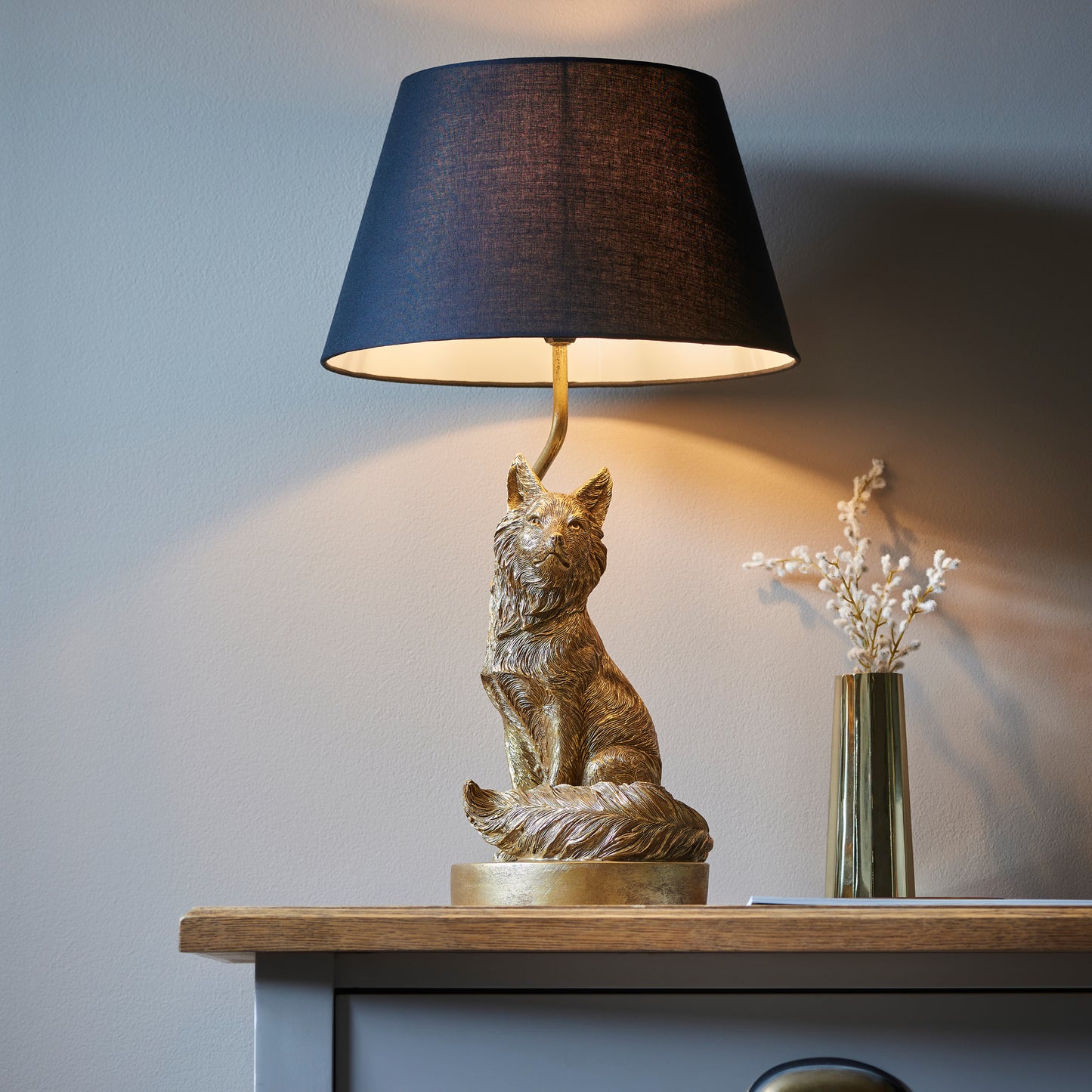 Fox 1 Table Lamp Gold – Gold