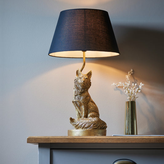 Fox 1 Table Lamp Gold – Gold