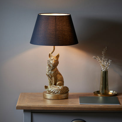 Fox 1 Table Lamp Gold – Gold