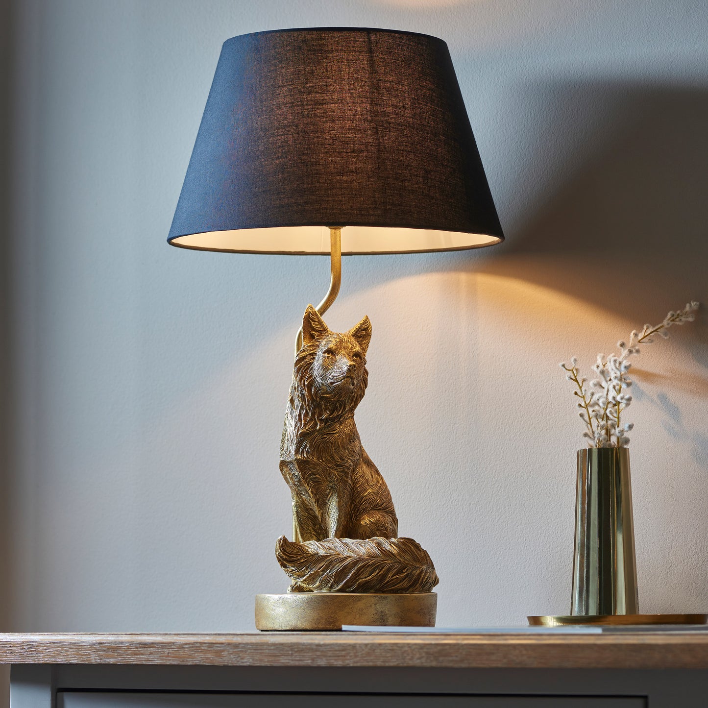 Fox 1 Table Lamp Gold – Gold