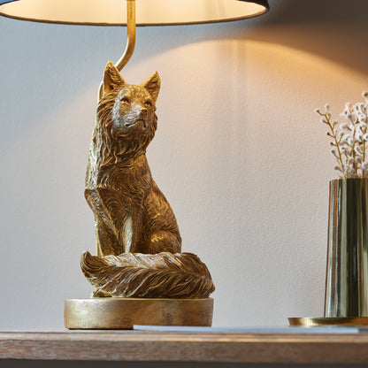 Fox 1 Table Lamp Gold – Gold