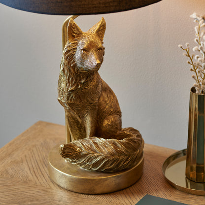 Fox 1 Table Lamp Gold – Gold