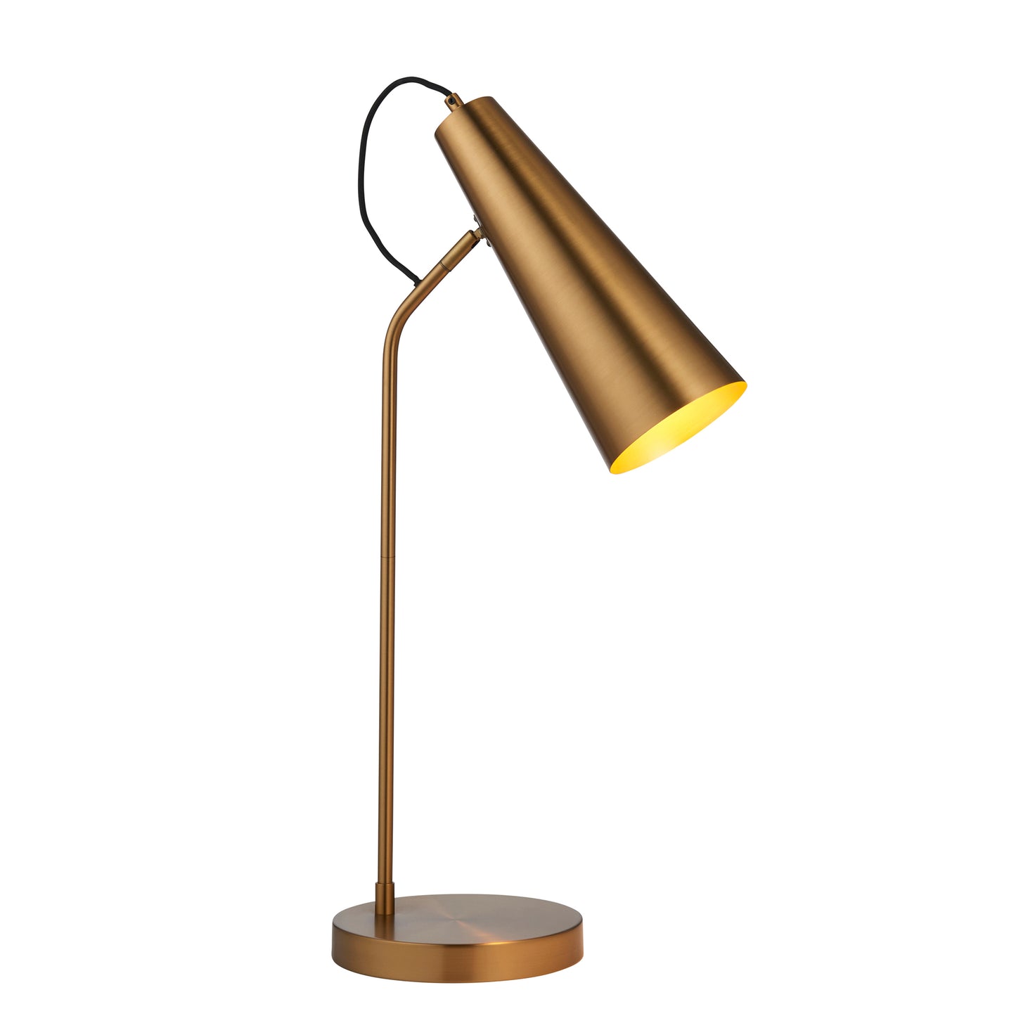 Karna 1 Table Lamp Antique Brass – Brass