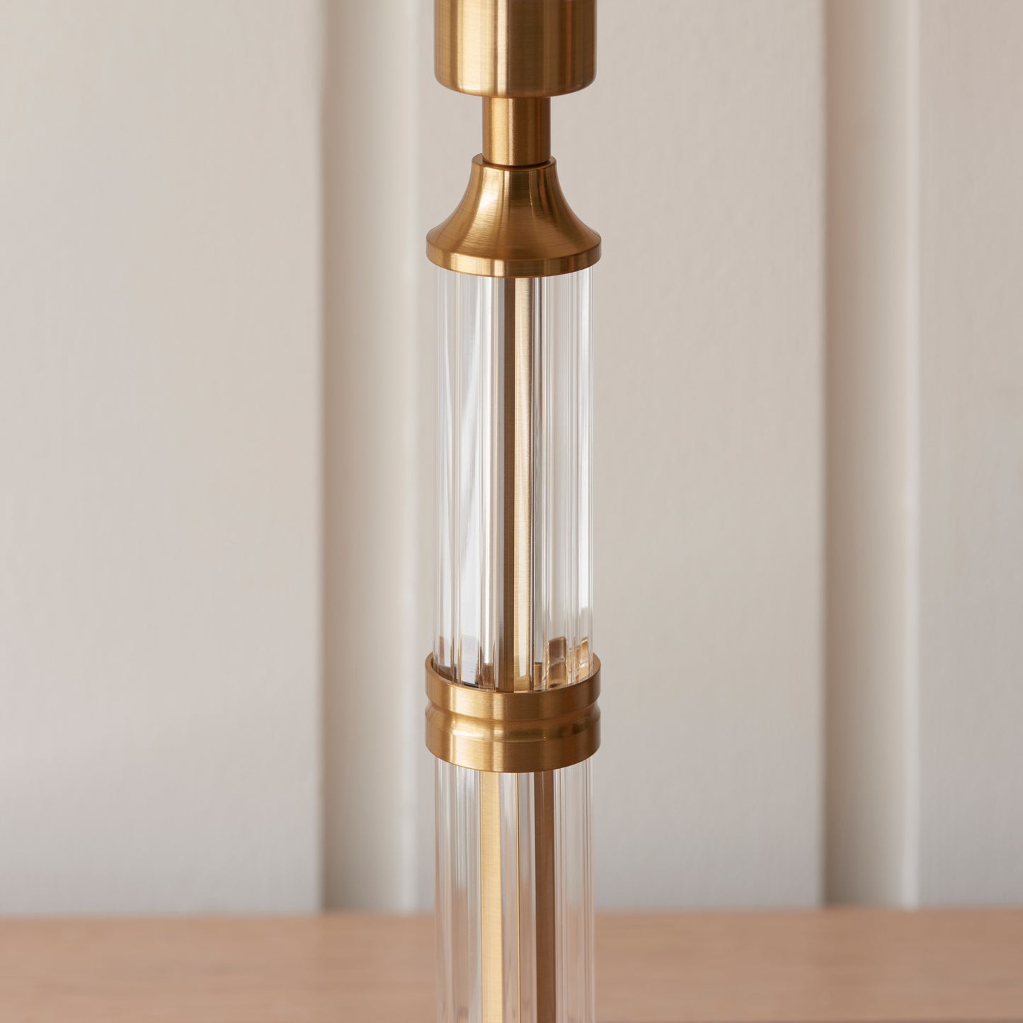 Morton Rechargeable Table Lamp Brushed Aged Brass – Brass