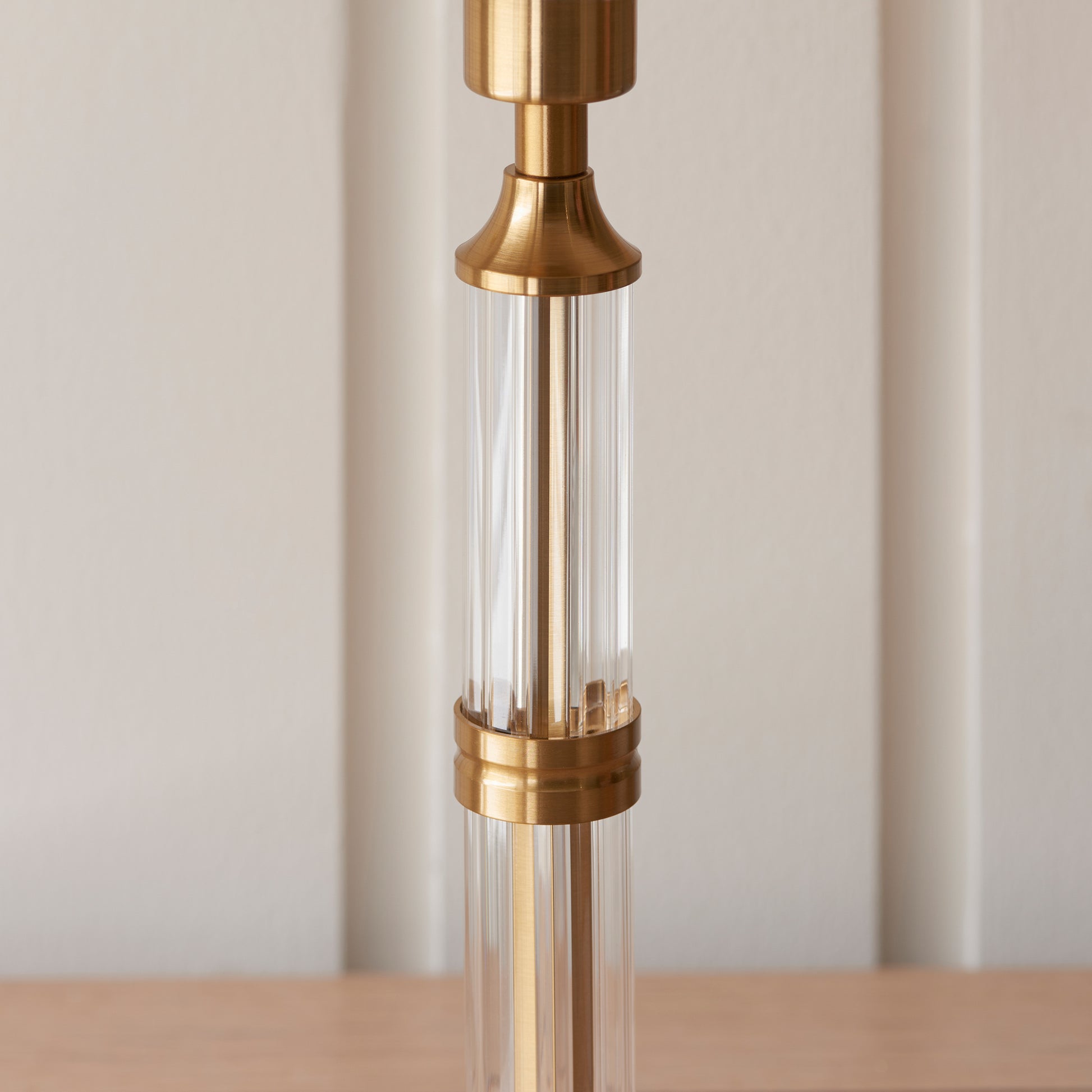 Morton Rechargeable Table Lamp Brushed Aged Brass – Brass