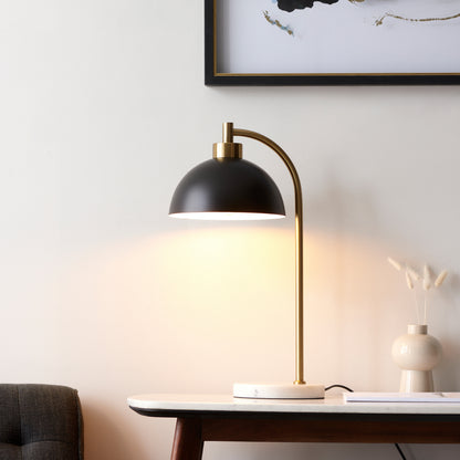 Buchanan Table Lamp Matt Black – Black