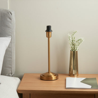 Rise Table Lamp Vintage Brass – Brass