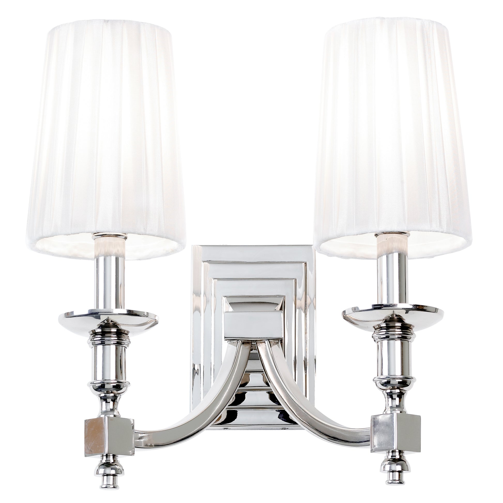 Domina 2 Wall Light – Silver