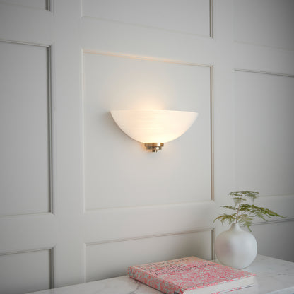 Welles Wall Light Antique Brass – Brass