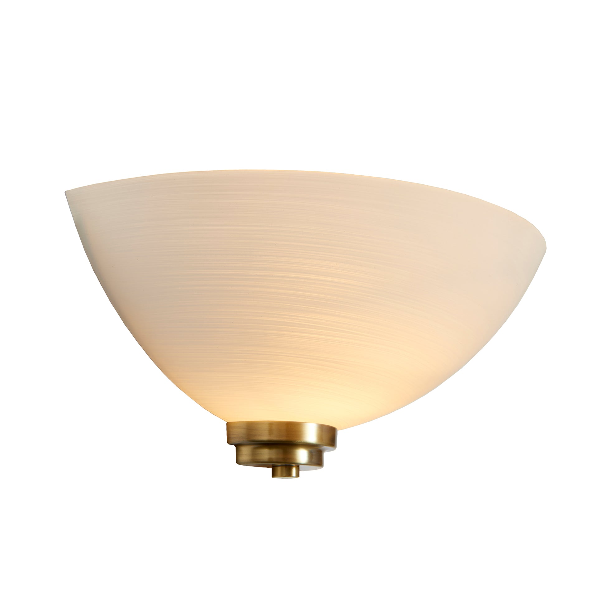 Welles Wall Light Antique Brass – Brass