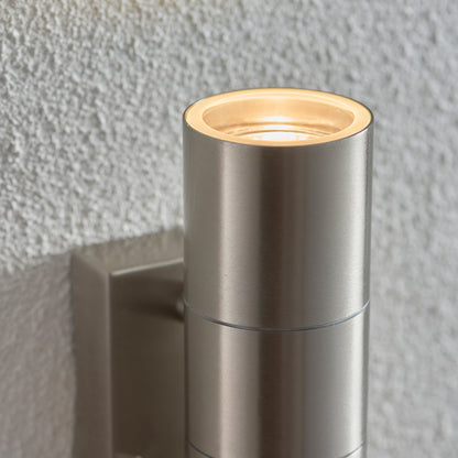 Cannon PIR 2 Wall Light – Silver