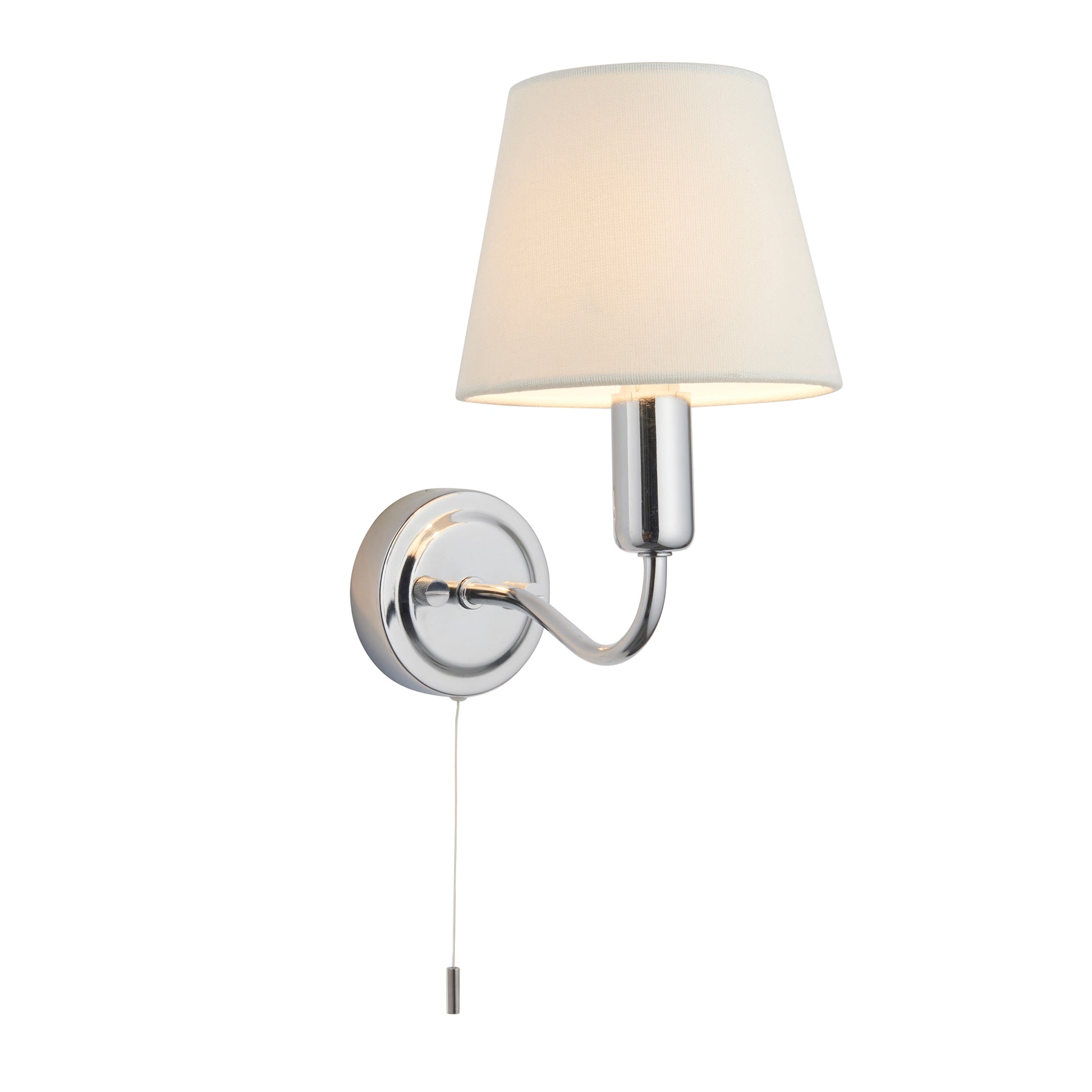 Conway Bathroom 1 Wall Light Chrome – Chrome