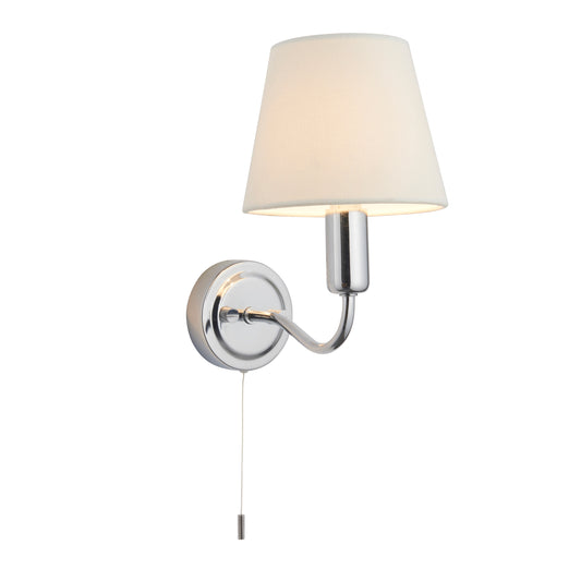 Conway Bathroom 1 Wall Light Chrome – Chrome