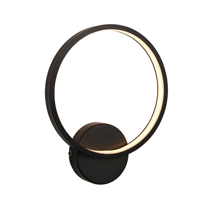 Kieron Outdoor 1 Wall Light Black – Black
