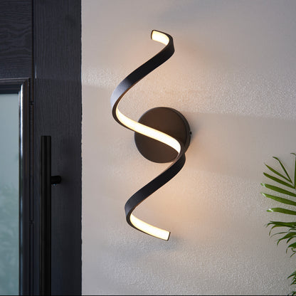 Astral Outdoor 1 Wall Light Black – Black