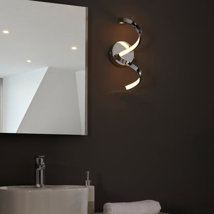 Astral Bathroom 1 Wall Light Chrome – Chrome