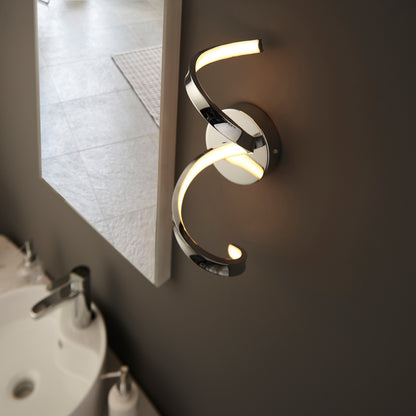 Astral Bathroom 1 Wall Light Chrome – Chrome