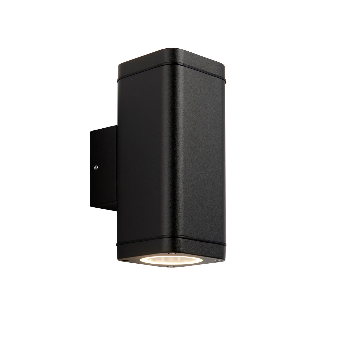 Milton Outdoor 2 Wall Light – Black