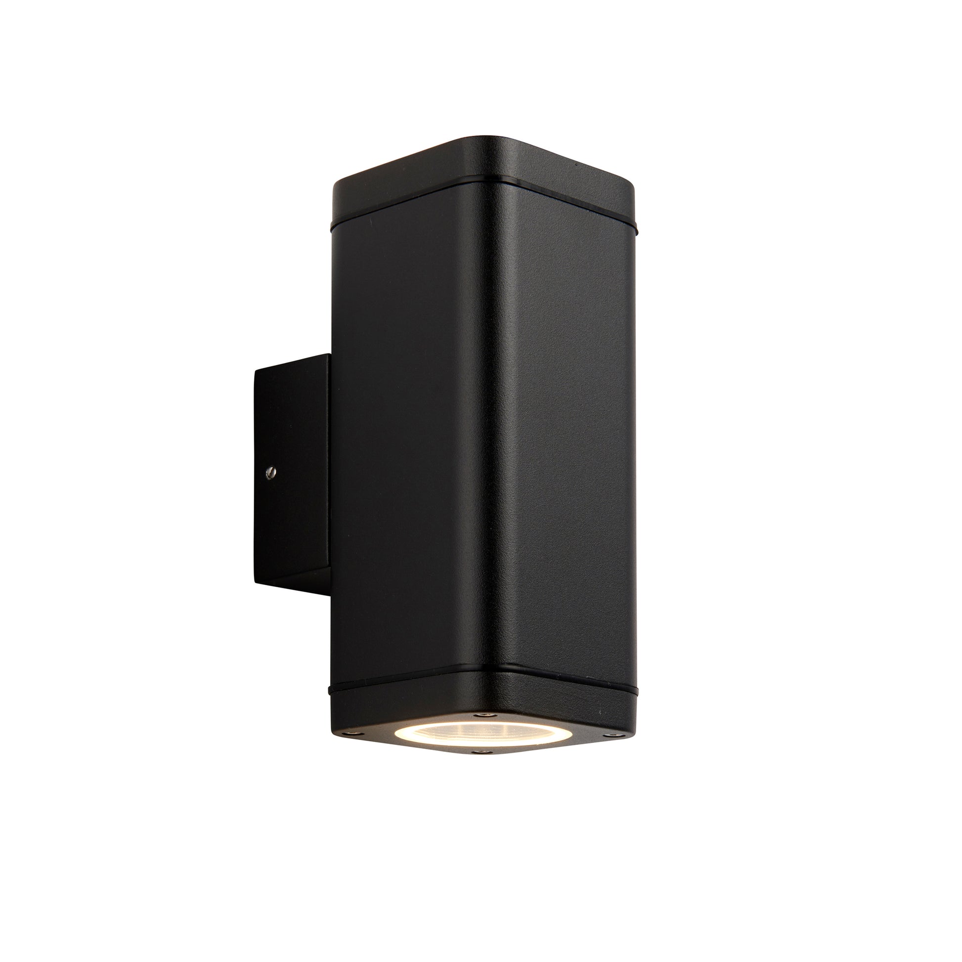 Milton Outdoor 2 Wall Light – Black