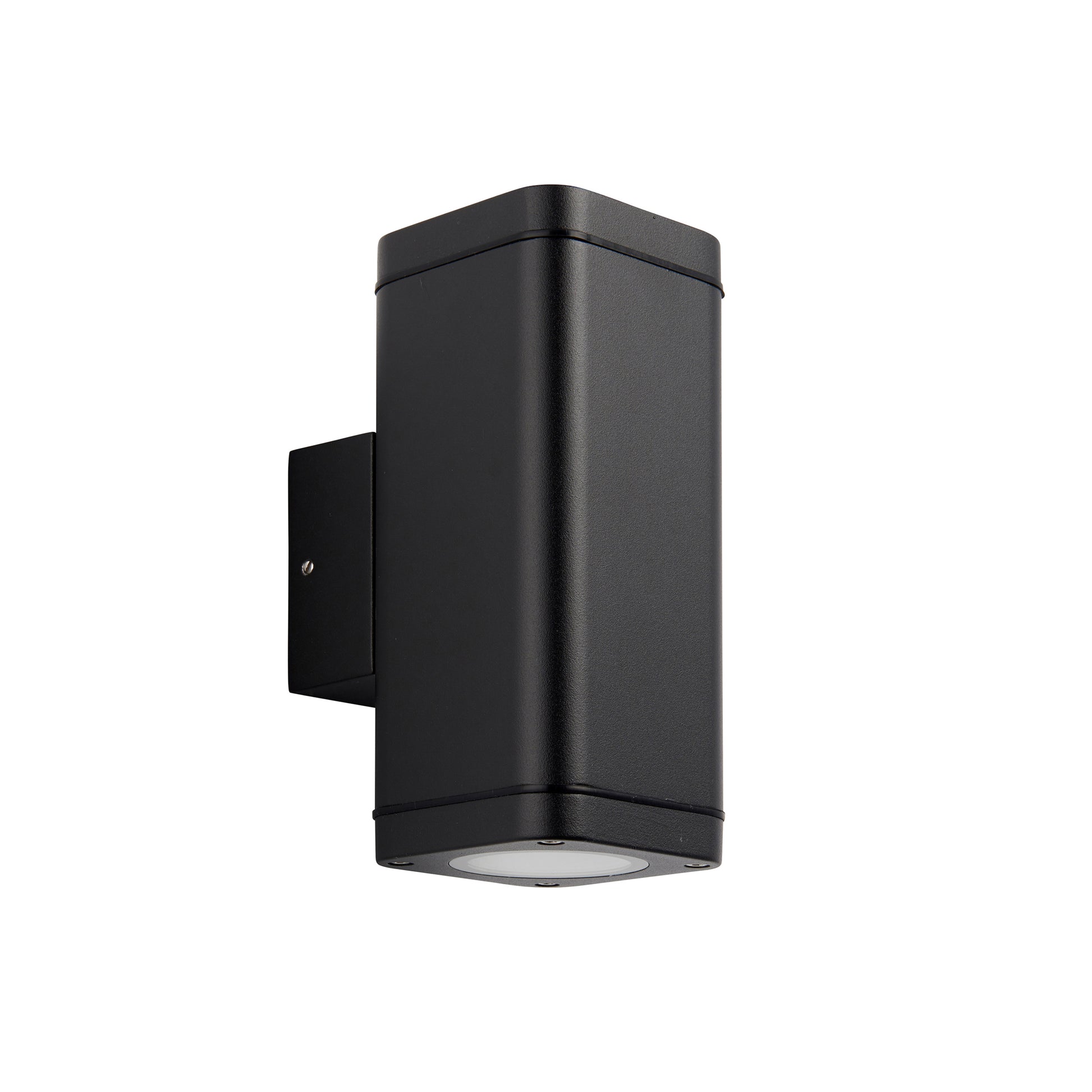 Milton Outdoor 2 Wall Light – Black