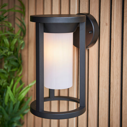 Braden Outdoor 1 Wall Light – Black