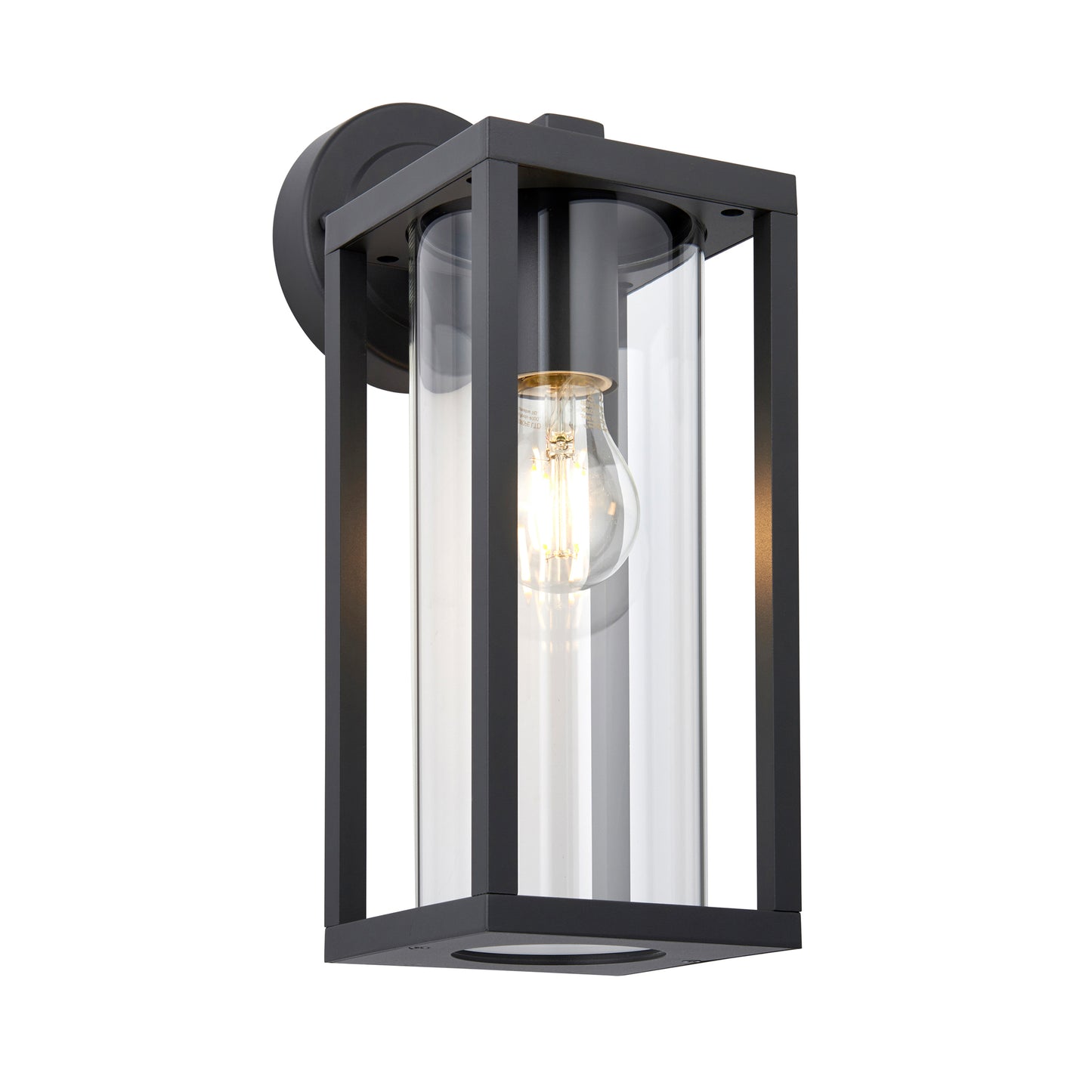 Hamden Outdoor 1 Wall Light – Black