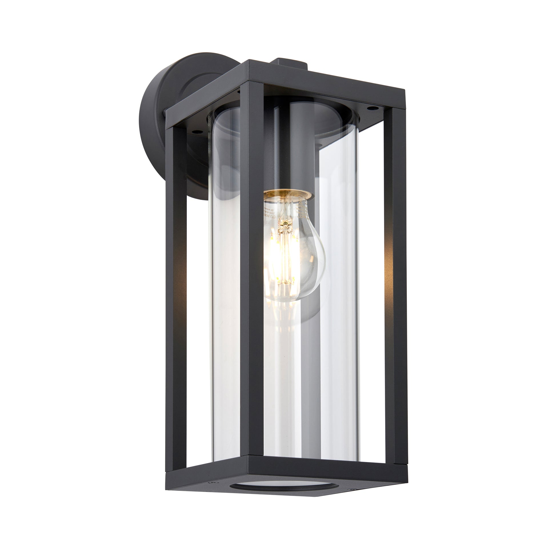 Hamden Outdoor 1 Wall Light – Black