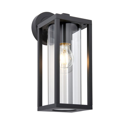 Hamden Outdoor 1 Wall Light – Black