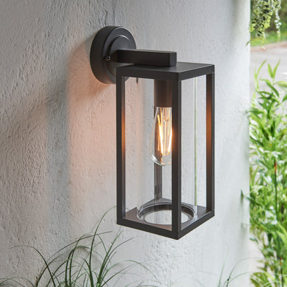 Hamden Outdoor 1 Wall Light – Black