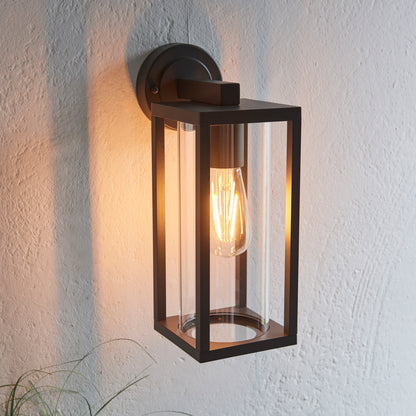 Hamden Outdoor 1 Wall Light – Black