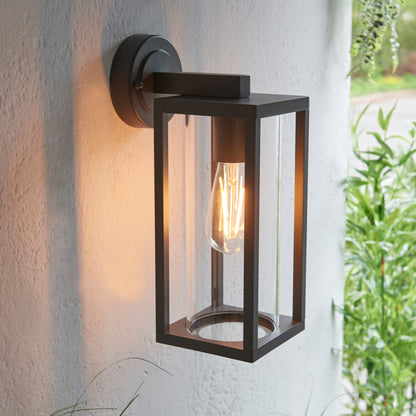 Hamden Outdoor 1 Wall Light – Black