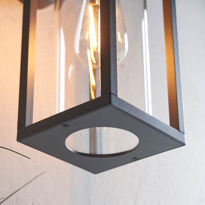 Hamden Outdoor 1 Wall Light – Black
