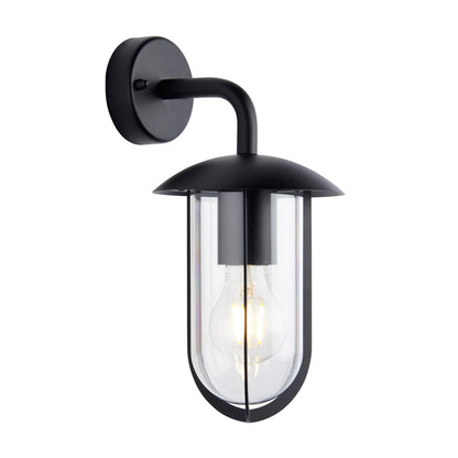 Quinn Outdoor 1 Wall Light – Black