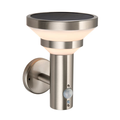 Halston Outdoor 1 Wall Light – Silver