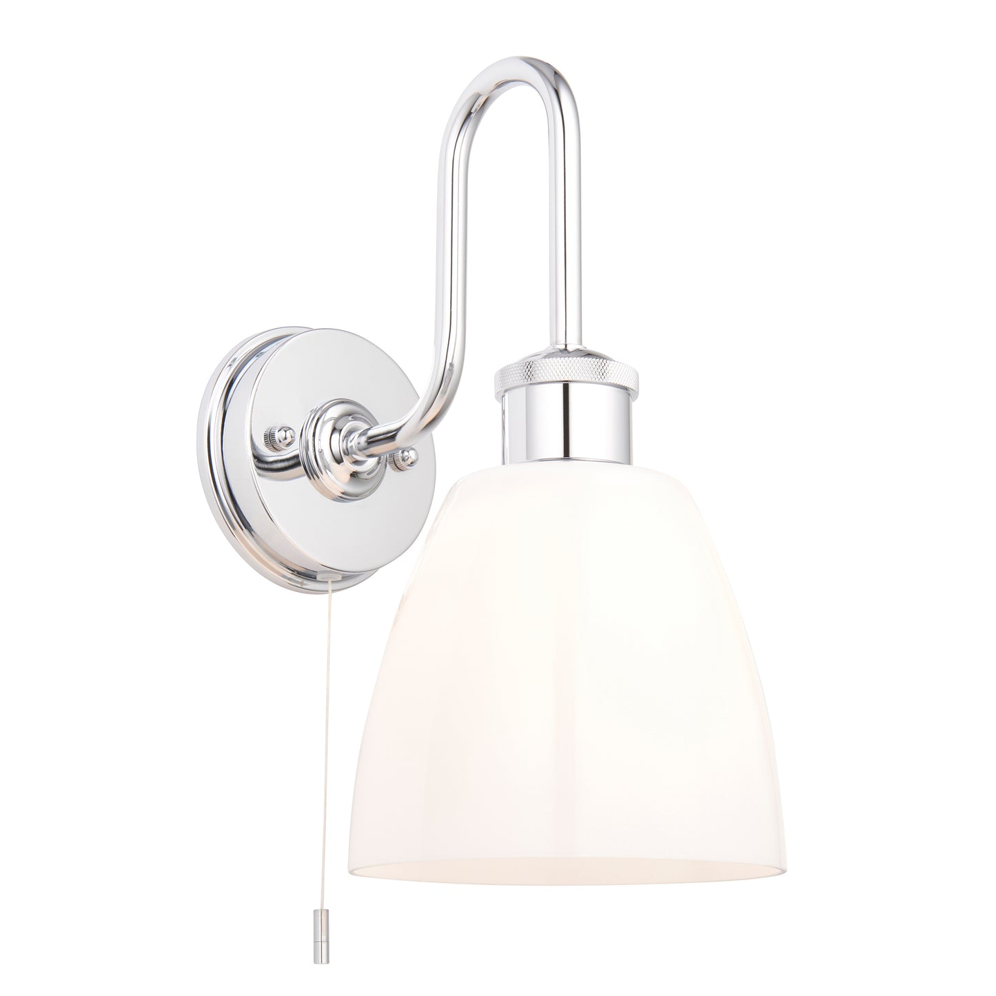 Piper 1 Wall Light Chrome – Chrome