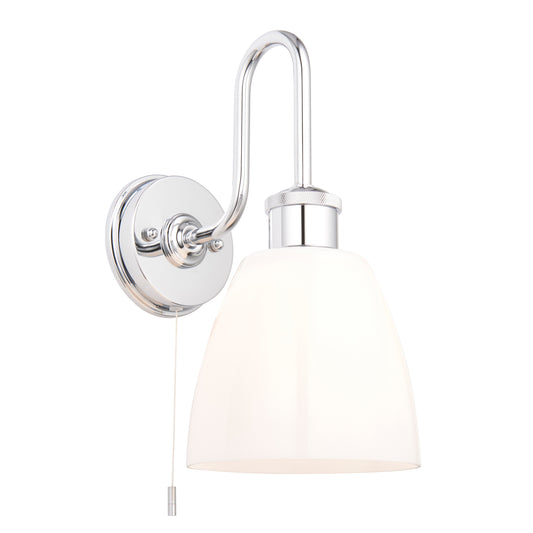 Piper 1 Wall Light Chrome – Chrome