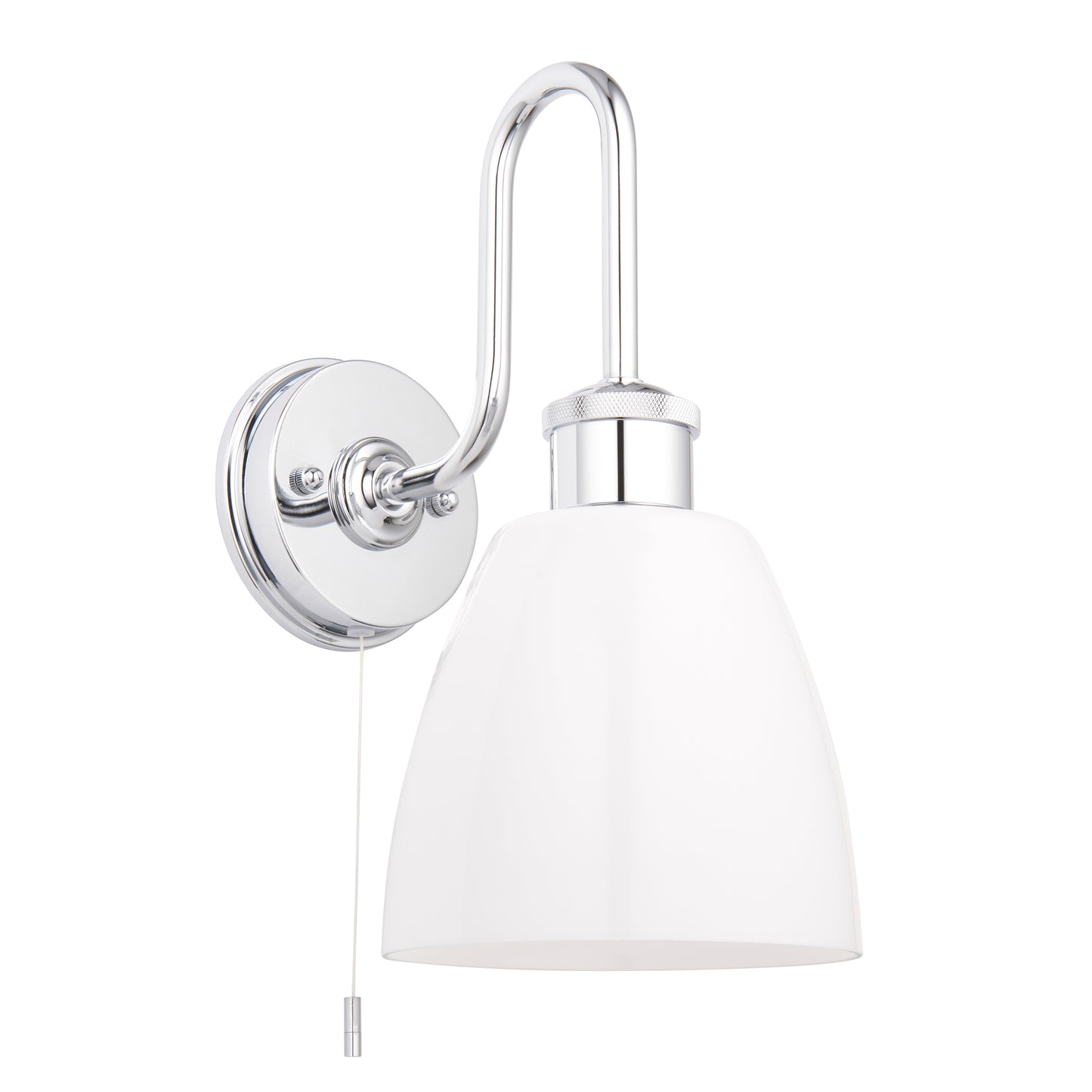 Piper 1 Wall Light Chrome – Chrome