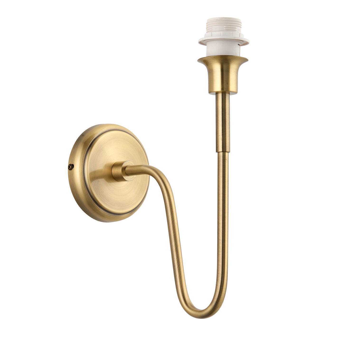 Rouen 1 Wall Light Antique Brass – Brass