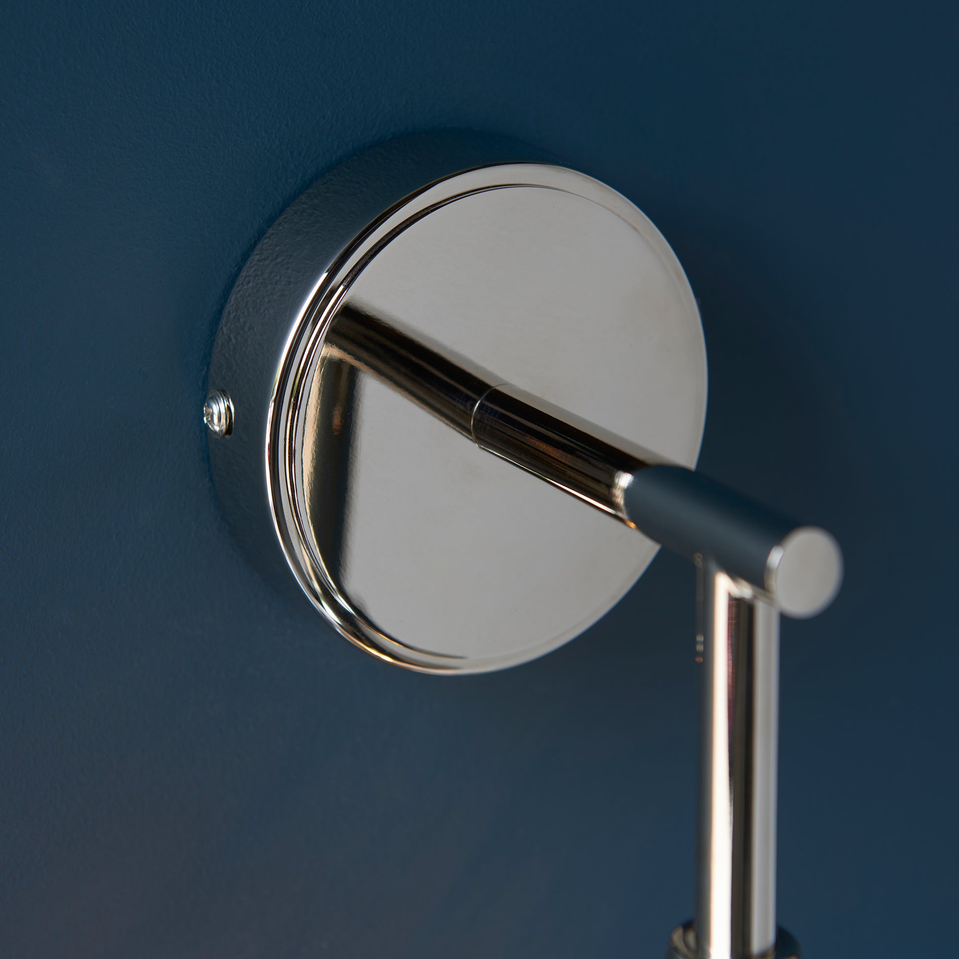 Allegra 1 Wall Light Bright Nickel – Nickel