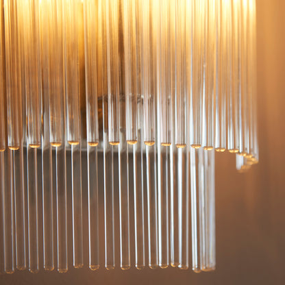 Marietta 1 Wall Light Bright Nickel – Nickel