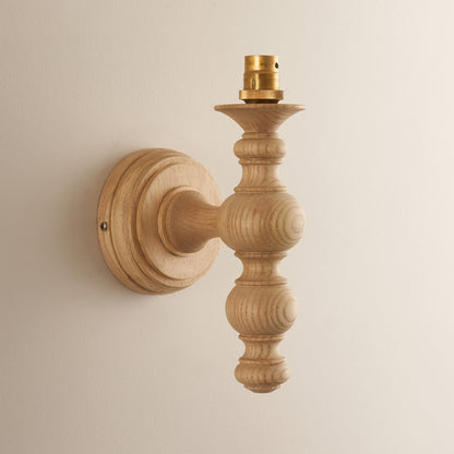 Bibury 1 Wall Light Natural Ash – Natural